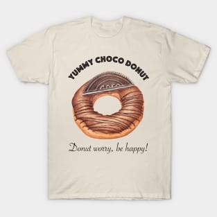 Yummy Choco Donut T-Shirt